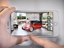 BMW i nutzt als eine der ersten Automobilmarken weltweit Apple Arkit mit iOS 11 für eine Augmented-Reality-App.  Foto: Auto-Medienportal.Net/BMW